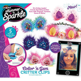 Cra Z Art Shimmer N Sparkle Color N Gem Critter Clips - Colorland Toys